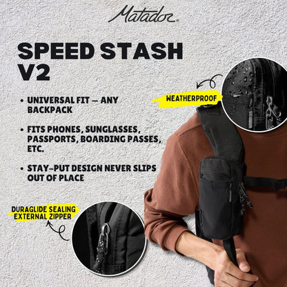 Matador Speed Stash Pouch V2 (Black)