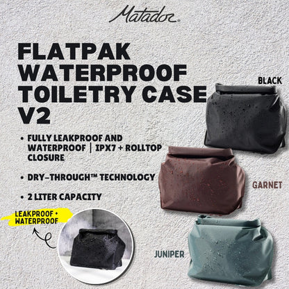 Matador FlatPak Waterproof Toiletry Case V2