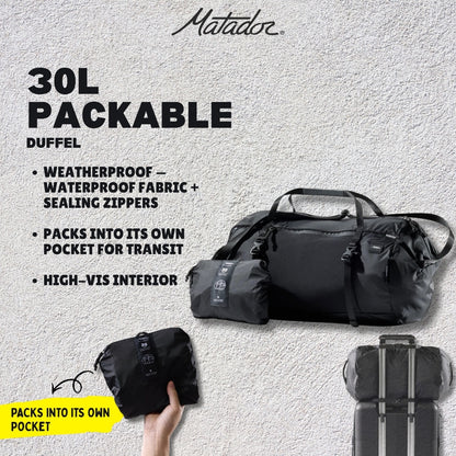 Matador 30L Packable Duffel