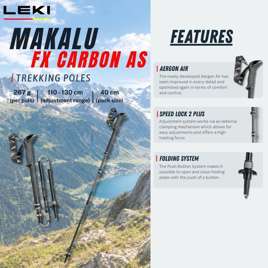 LEKI MAKALU FX CARBON AS (One Pair)