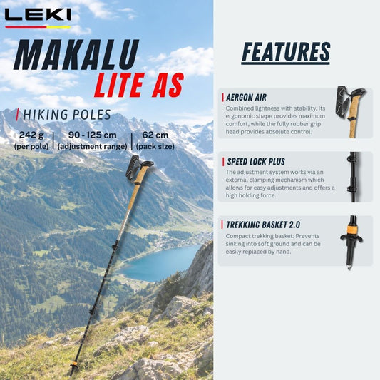 Leki Makalu Lite AS (One Pair)