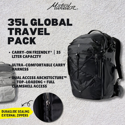 Matador 35L Global Travel Pack (Black)