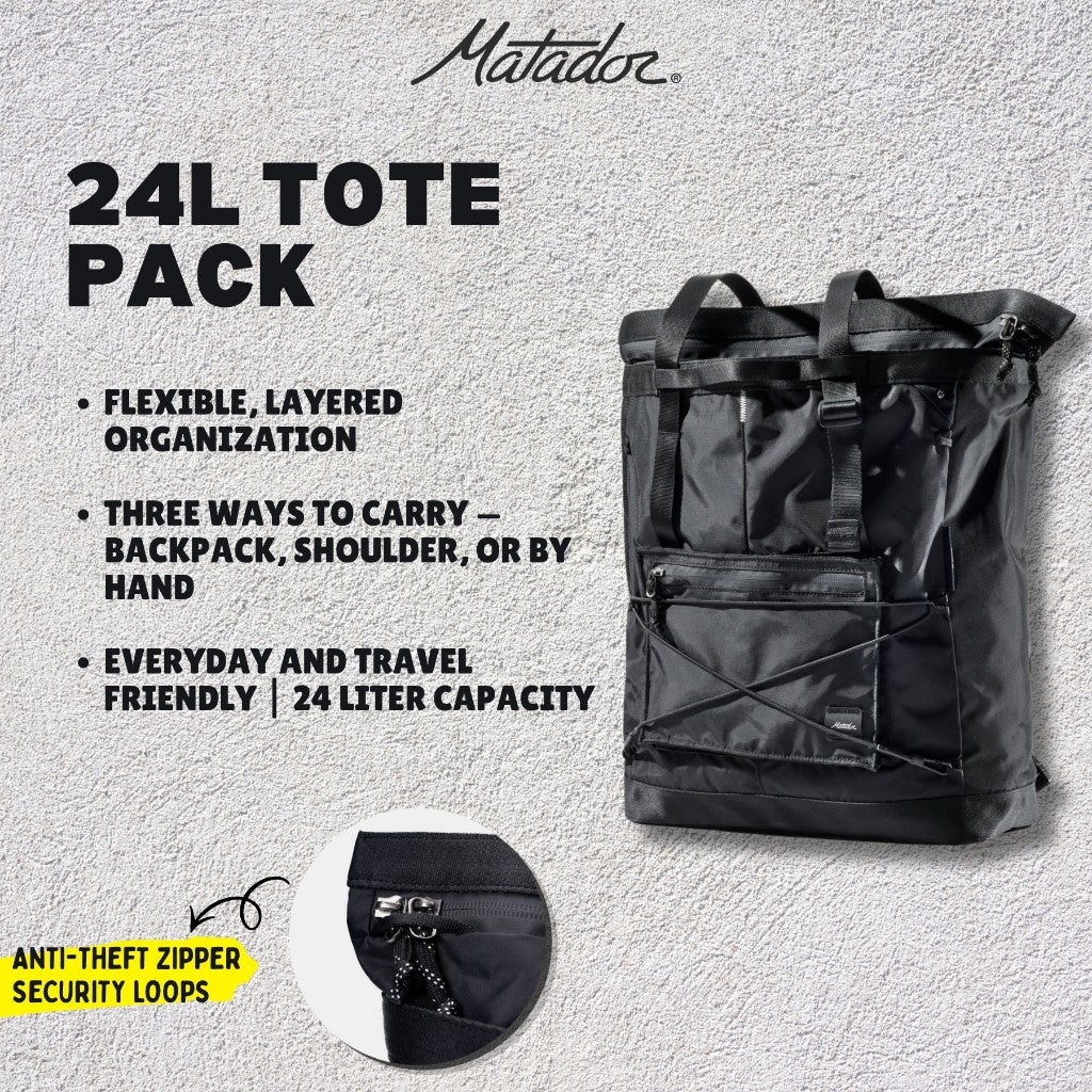 Matador 24L Tote Pack (Black)