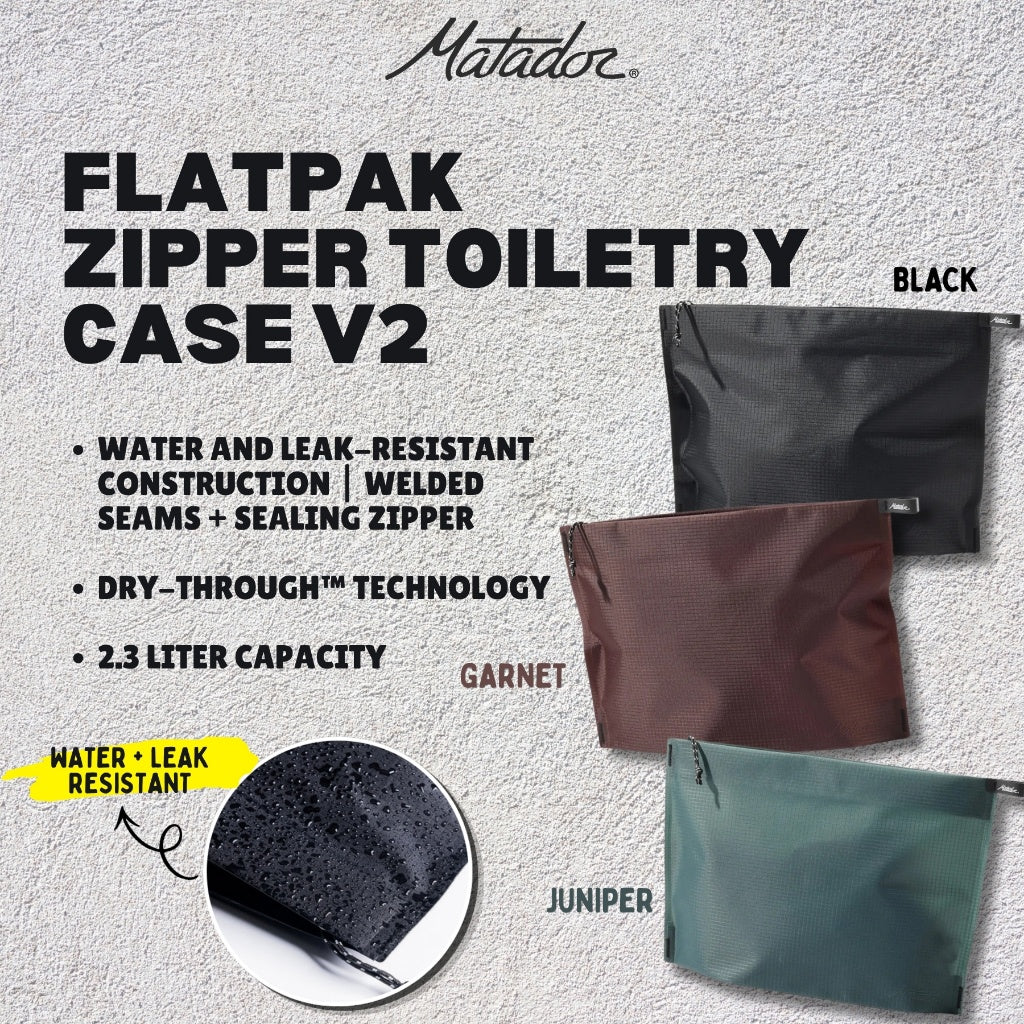 Matador FlatPak Zipper Toiletry Case V2