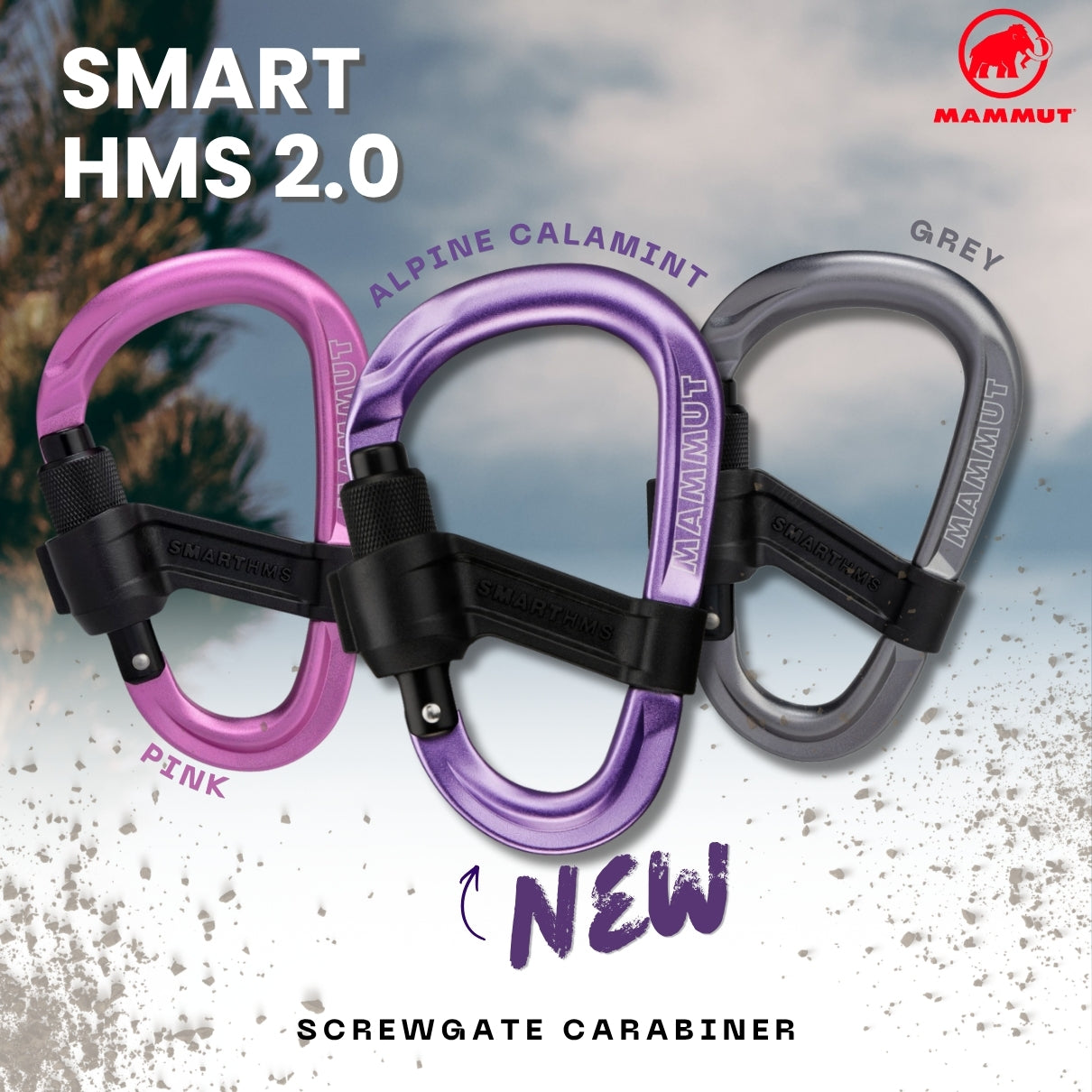 Mammut Smart HMS 2.0 Screwgate Carabiner